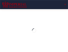 Tablet Screenshot of imperialmailboxsystems.com